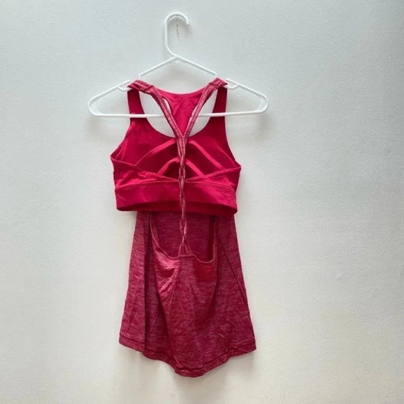 LULULEMON - Raspberry Twist and Toil Top - Picture 5 of 6